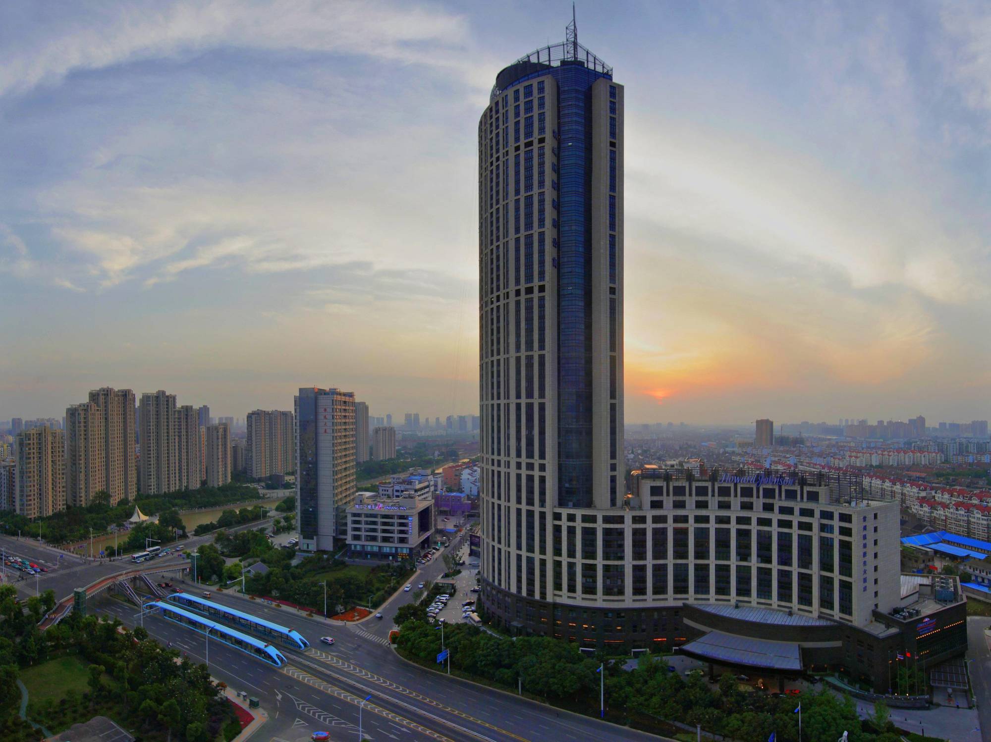 Hotel Howard Johnson Kaina Plaza Changzhou Čchang-čou Exteriér fotografie